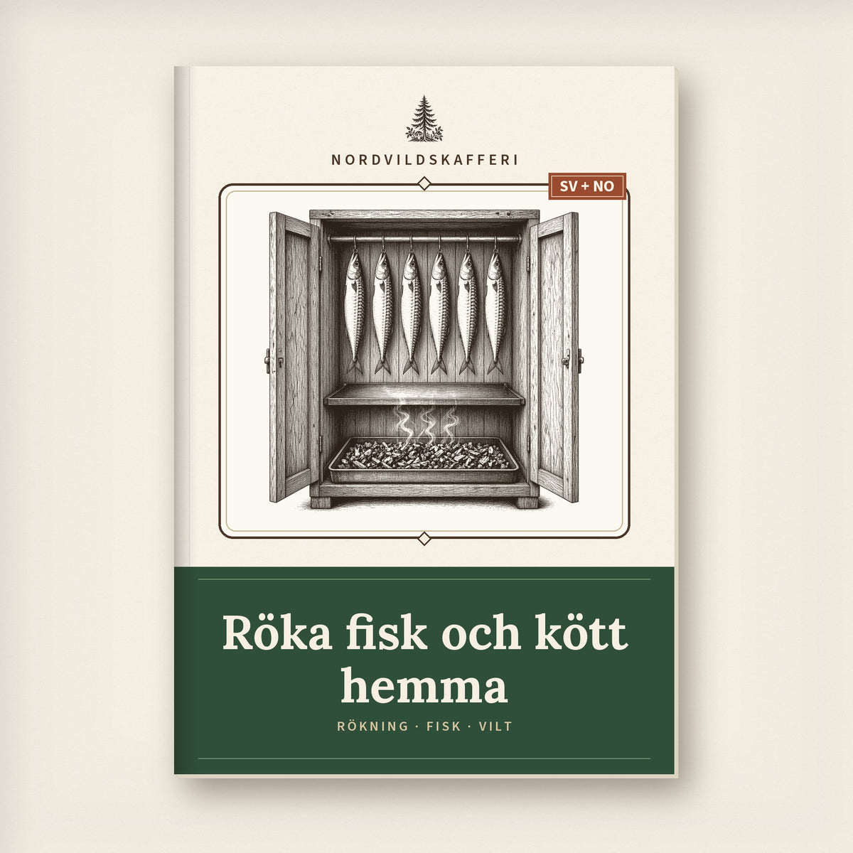Omslag till guiden Röka fisk och kött hemma